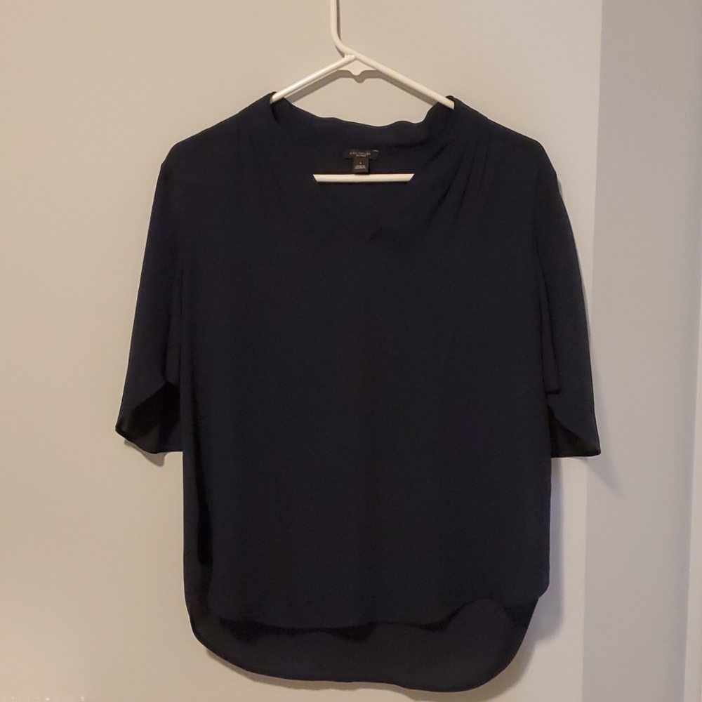 Navy Blouse